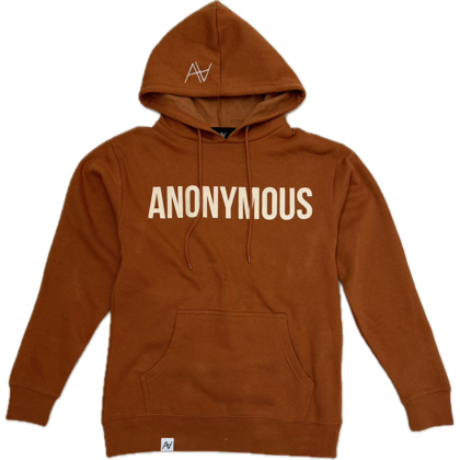 BURNT ORANGE PULOVER HOODIE